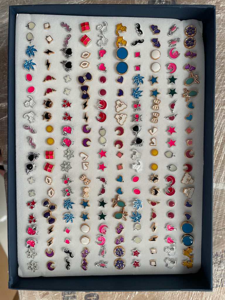Stud Earring Card - 100 pairs
