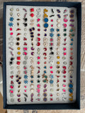 Stud Earring Card - 100 pairs