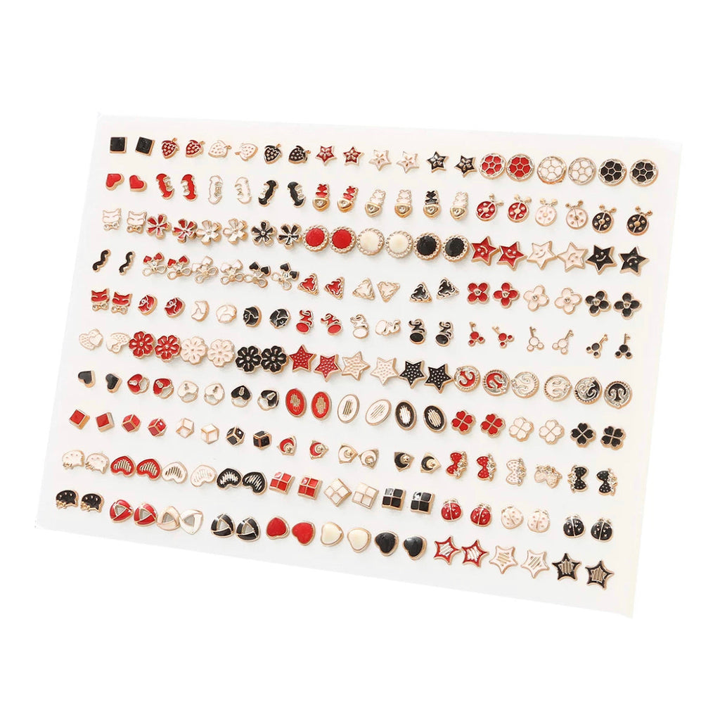Stud Earring Card - 100 pairs