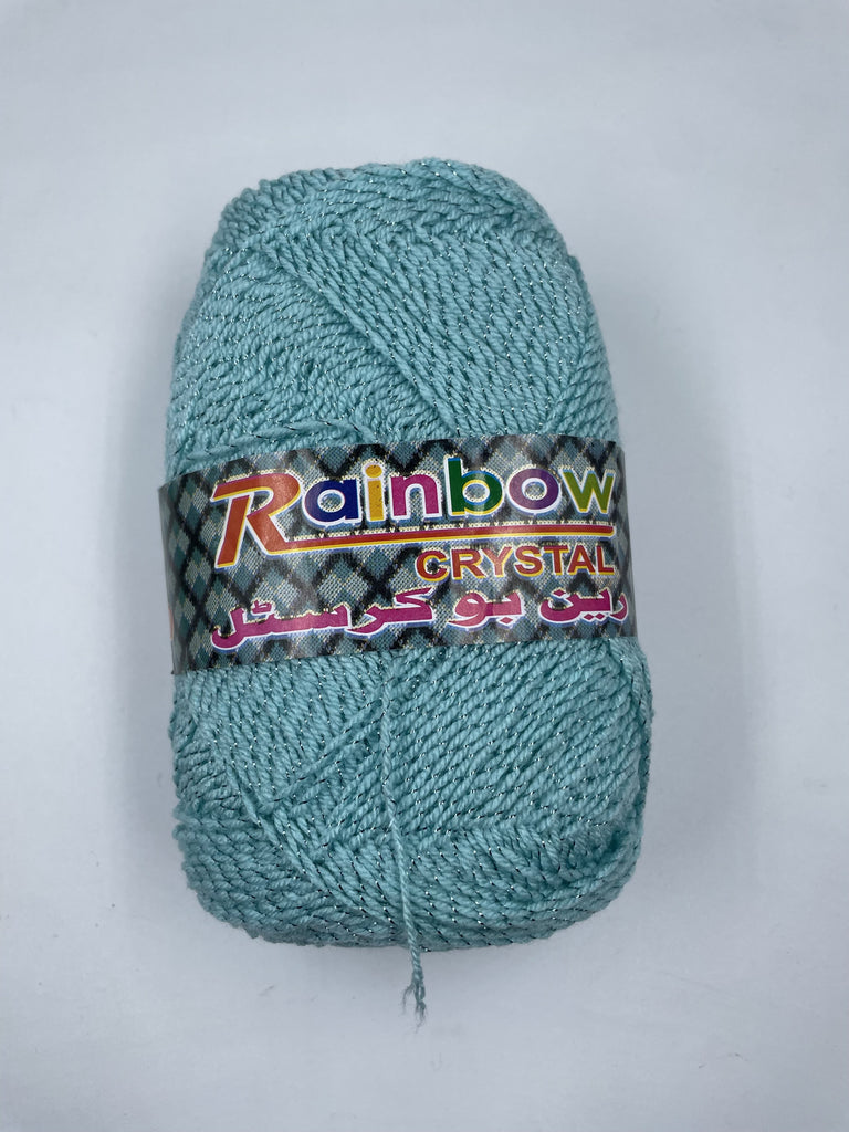 Rainbow Crystal Zari Yarn Packet - 5 Balls