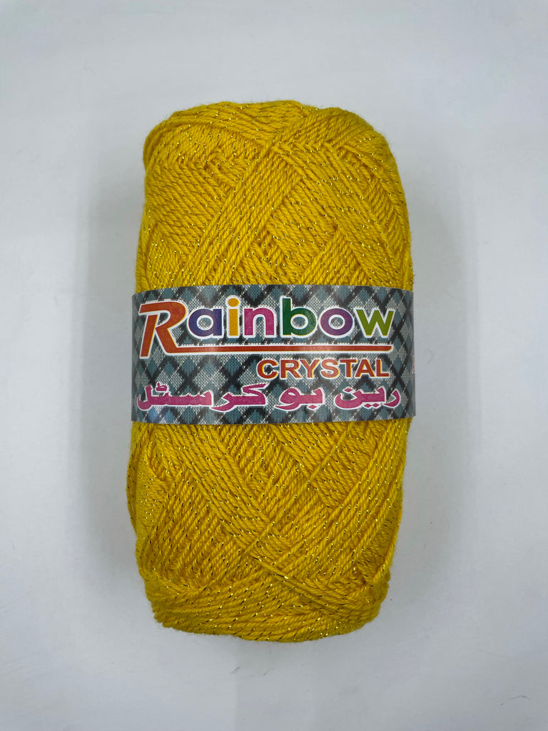 Rainbow Crystal Zari Yarn
