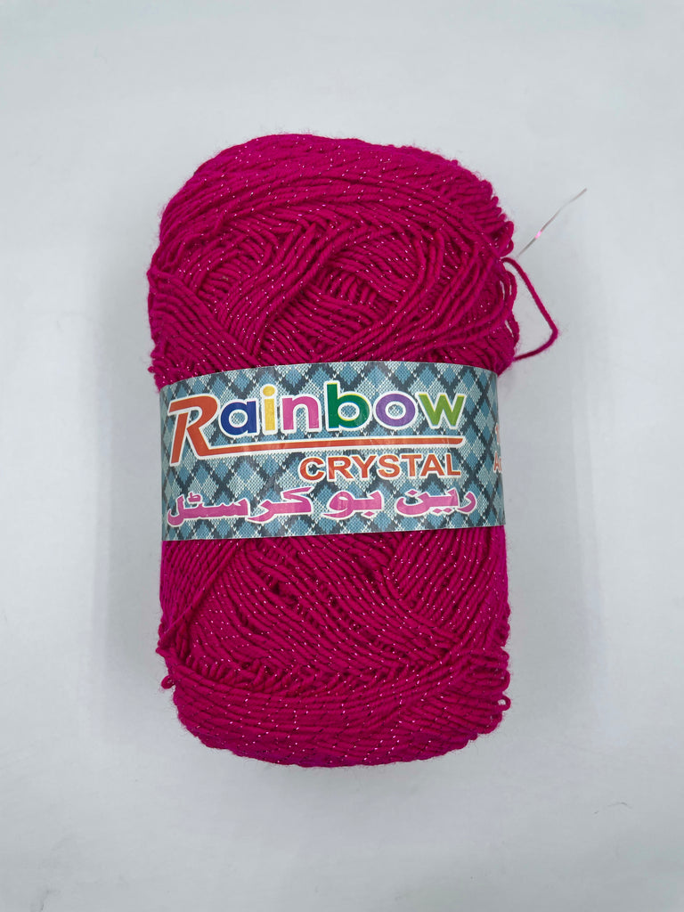 Rainbow Crystal Zari Yarn