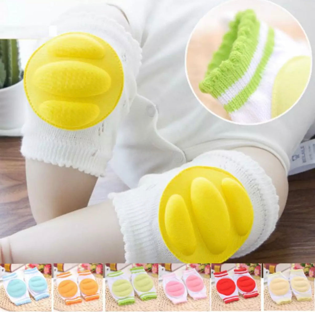 Baby Infant Crawling Silicon Knee Pads (Pack of 4)
