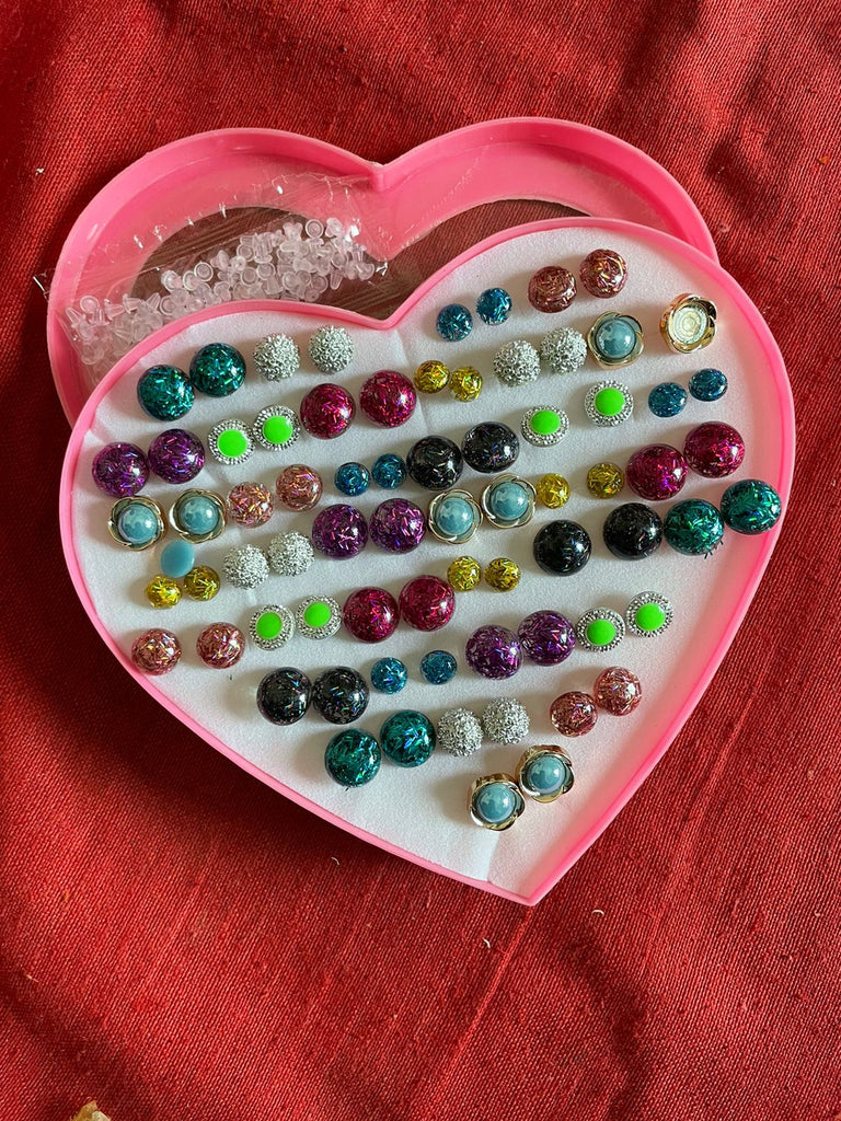 Stud Earring Box - 36 pairs