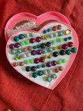 Stud Earring Box - 36 pairs