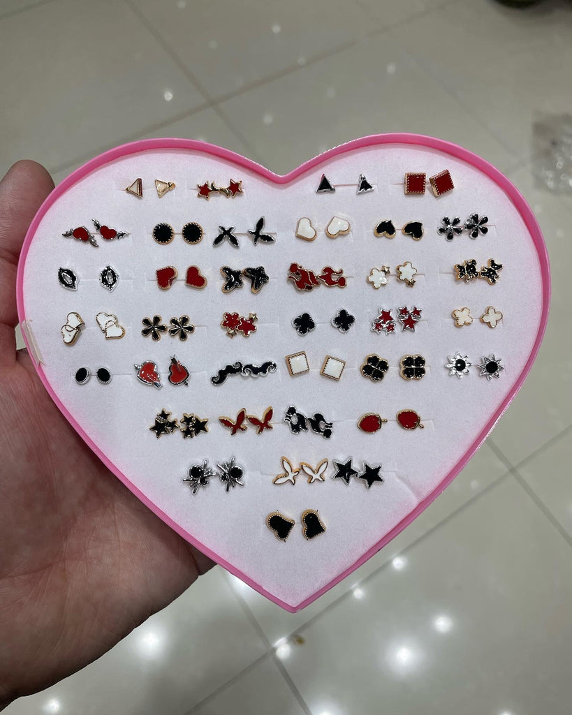 Stud Earring Box - 36 pairs