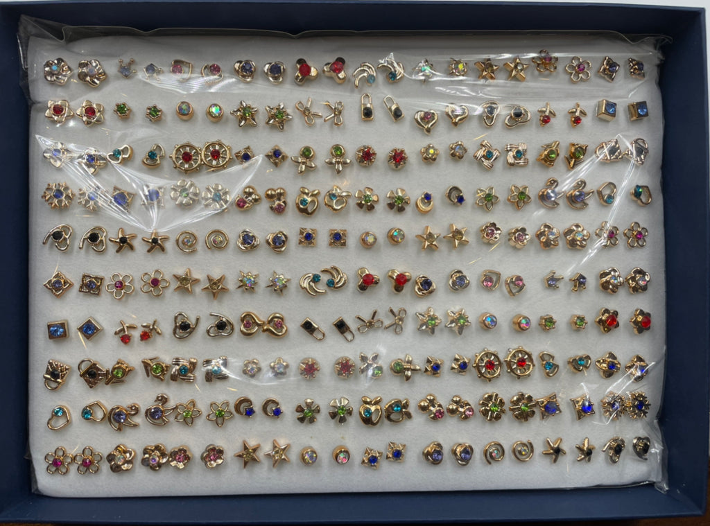 Stud Earring Card - 100 pairs