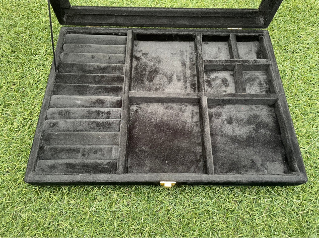 Suede Jewellery Storage Box