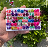 Assorted Earrings Card - 36 pairs