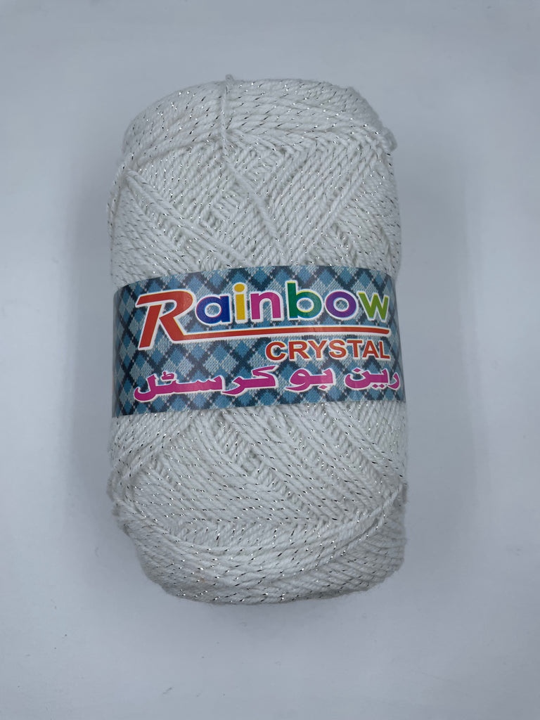 Rainbow Crystal Zari Yarn