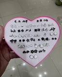 Stud Earring Box - 36 pairs