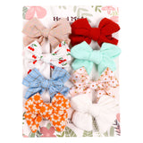 Baby Bow Hairpin Set (8pcs)