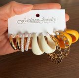 Earrings Set - 5 pairs