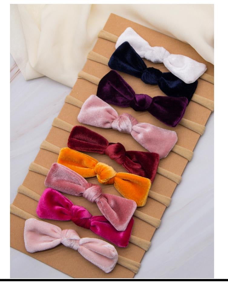 Nylon Baby Headband Set (10pcs)