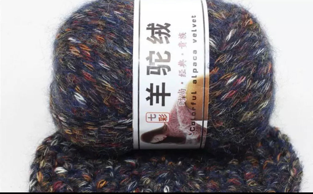 Alpaca Mohair Yarn Ball