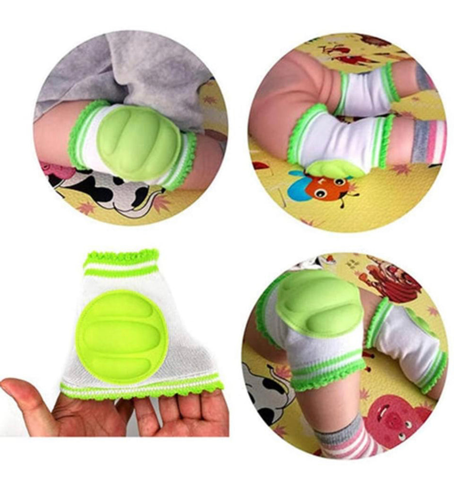 Baby Infant Crawling Silicon Knee Pads (Pack of 4)