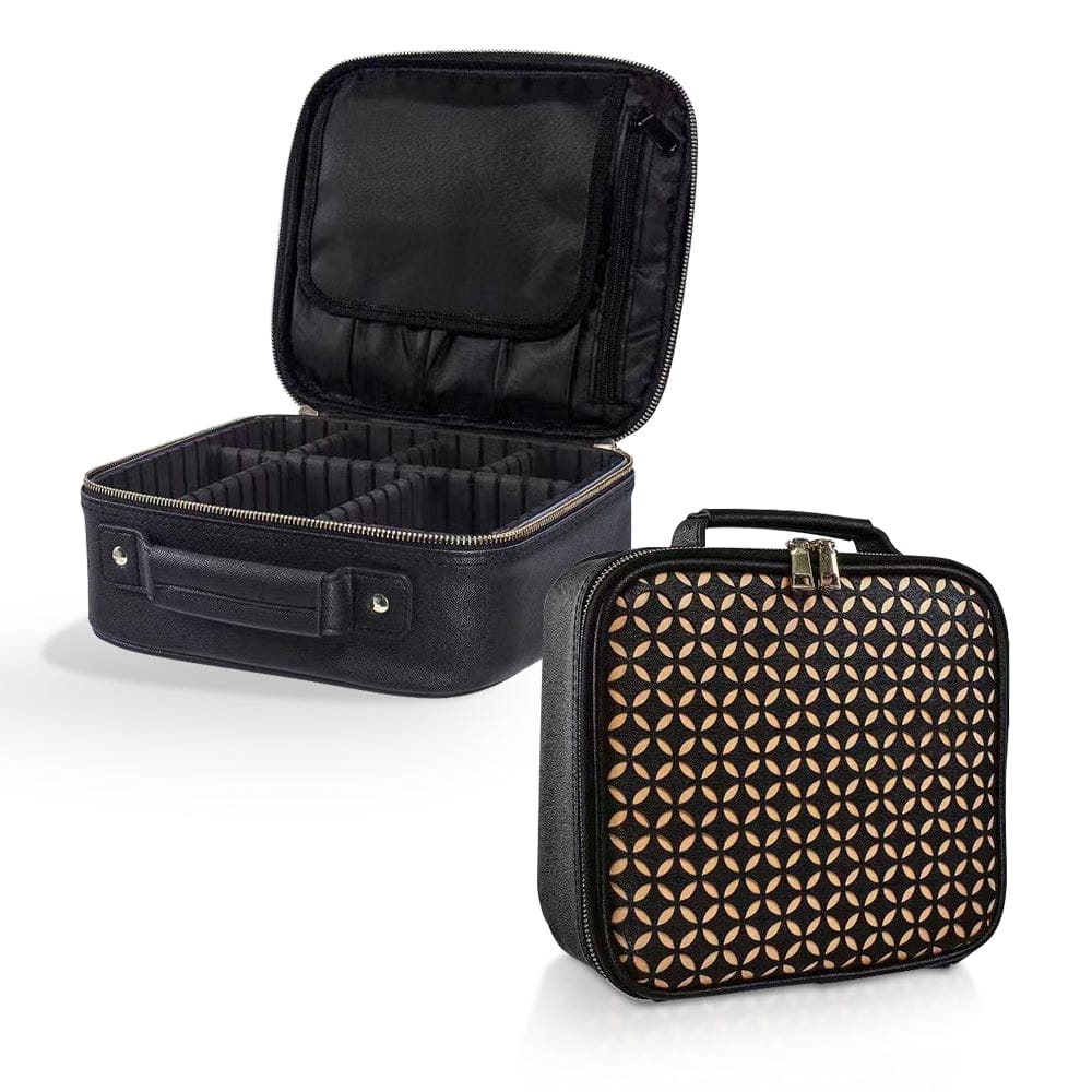 PU Leather Cosmetic Organizer Storage Box