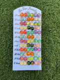 Assorted Earrings Tray - 36 pairs
