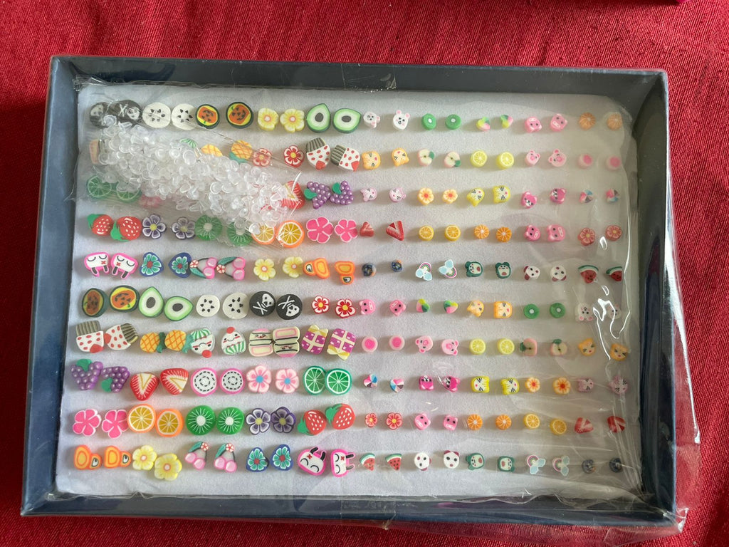 Stud Earring Card - 100 pairs