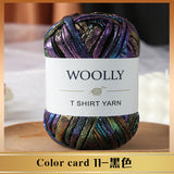 Woolly Metallic T Shirt Yarn