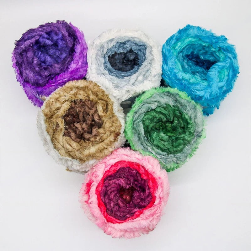 Fur Yarn Cake