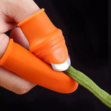 Thumb Knife Cutter with 2 Finger Sleeves