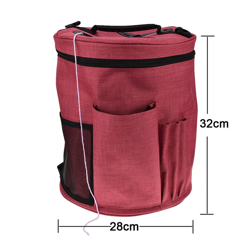 Knitting Bag Yarn Canvas Cloth