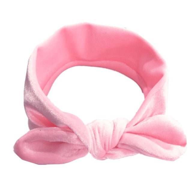 Velvet Ribbon Rabbit Bow Headband