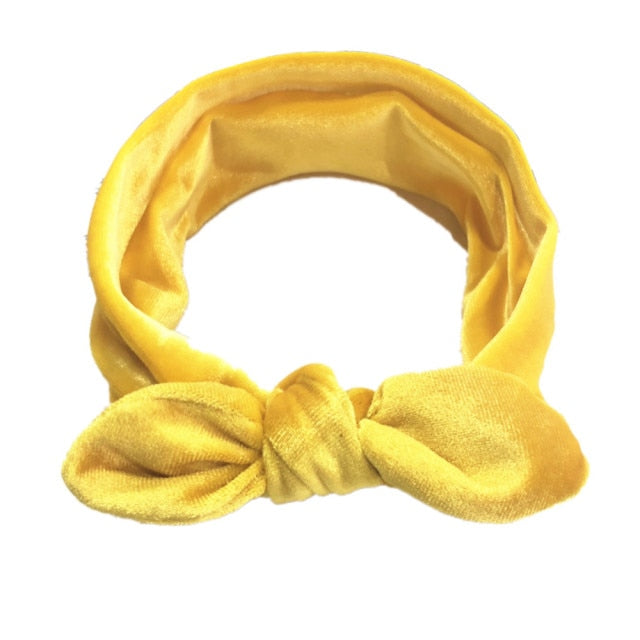 Velvet Ribbon Rabbit Bow Headband