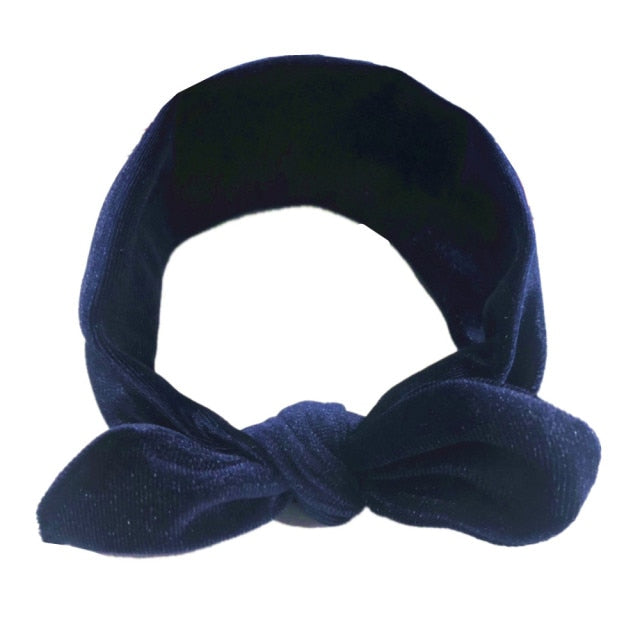 Velvet Ribbon Rabbit Bow Headband
