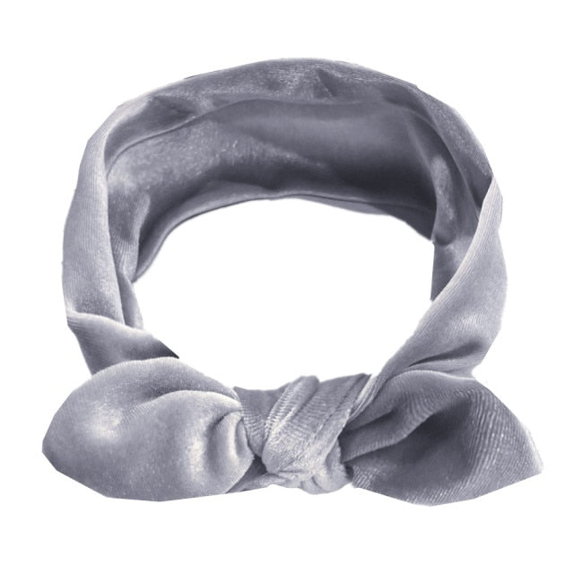Velvet Ribbon Rabbit Bow Headband