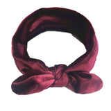Velvet Ribbon Rabbit Bow Headband