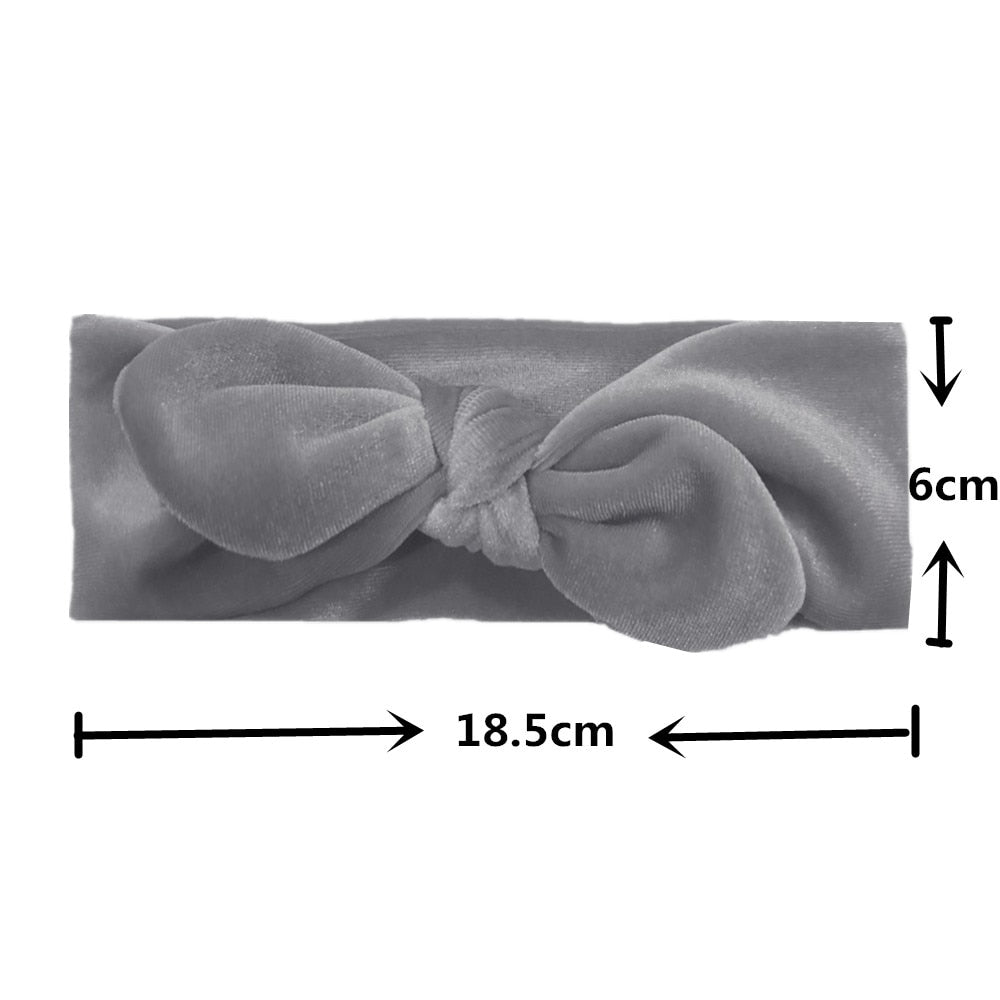Velvet Ribbon Rabbit Bow Headband