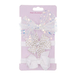 Baby New Sequin Headband Set (3pcs)