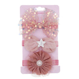 Baby New Sequin Headband Set (3pcs)