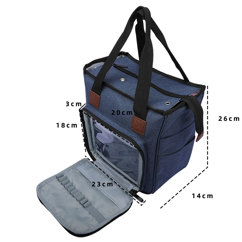 Knitting Tote Bag Yarn Storage Bag