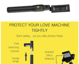 3 in 1 Wireless Bluetooth Selfie Stick Foldable Mini Tripod Expandable Monopod with Remote Control for iPhone IOS Android
