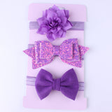Baby Glitter Headband Set (3pcs)