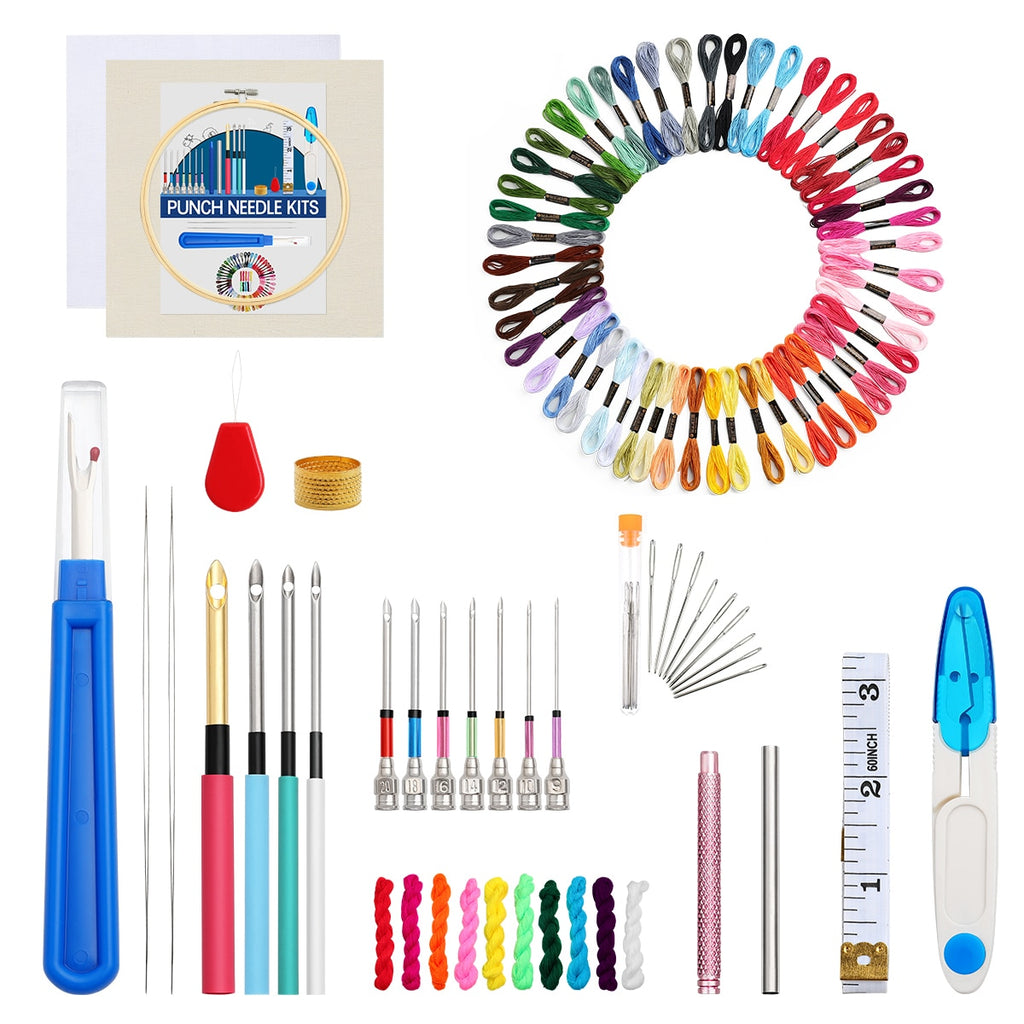 Punch Needle Embroidery Kit