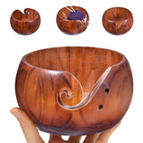 Wooden Yarn Bowl