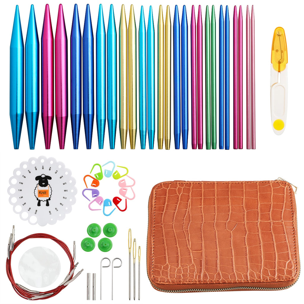 Circular Knitting Needles Set Interchangeable