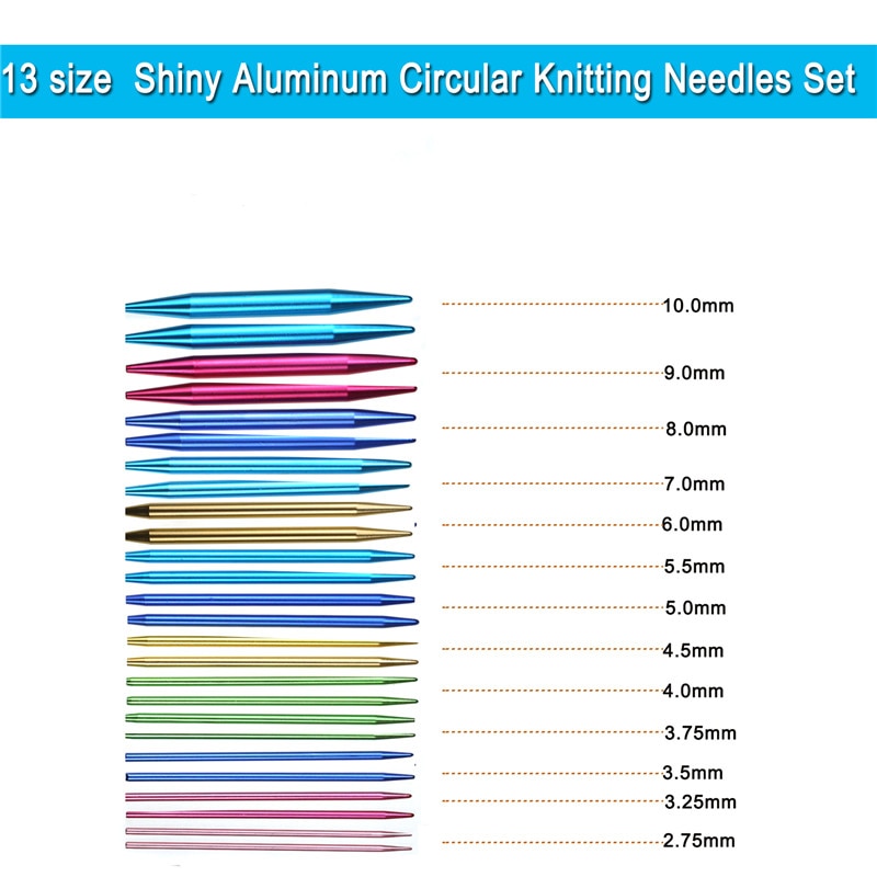 Circular Knitting Needles Set Interchangeable