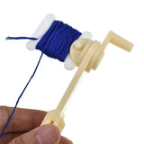 Plastic Thread Winder With 30pcs Embroidery Floss Bobbins