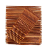 Carbonized Bamboo Double Pointed Knitting Needles Set - 75pcs/ 15 Size (2.0mm-10.0mm)