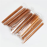 Carbonized Bamboo Double Pointed Knitting Needles Set - 75pcs/ 15 Size (2.0mm-10.0mm)