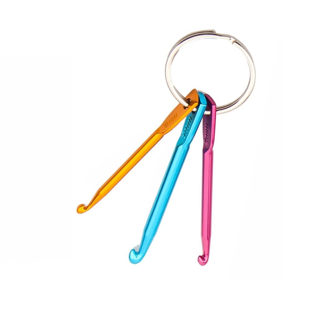 3 sizes in 1 Set Mini Aluminum Keychain
