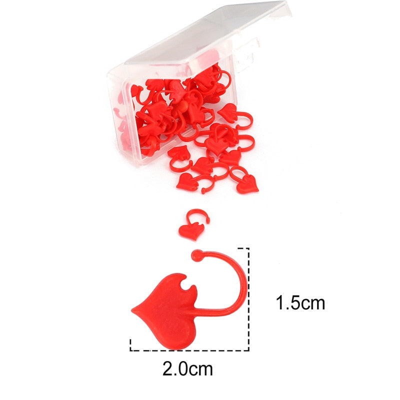 Heart Shaped Stitch Markers