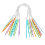 Plastic Circular Knitting Needles - 12 Size