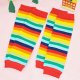 Rainbow Striped Stockings - Knee/Elbow Pads