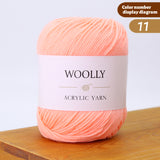 Woolly Acrylic Yarn Ball